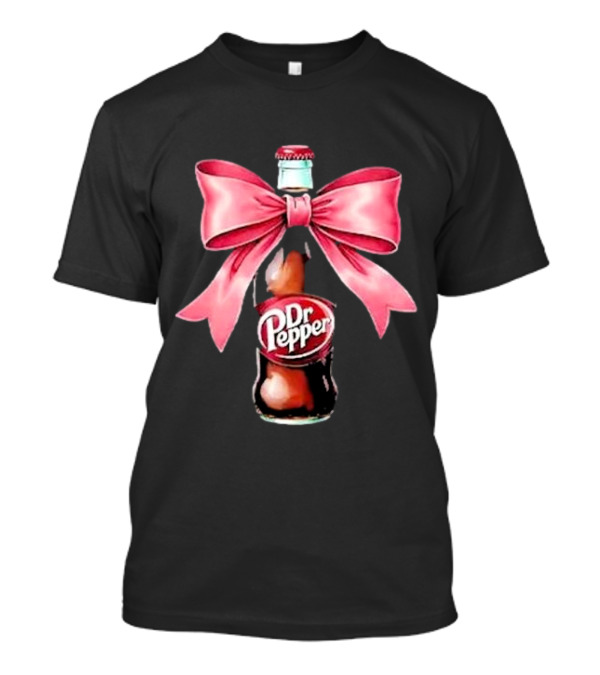 Dr Pepper Pink Bow Coquette T-Shirt