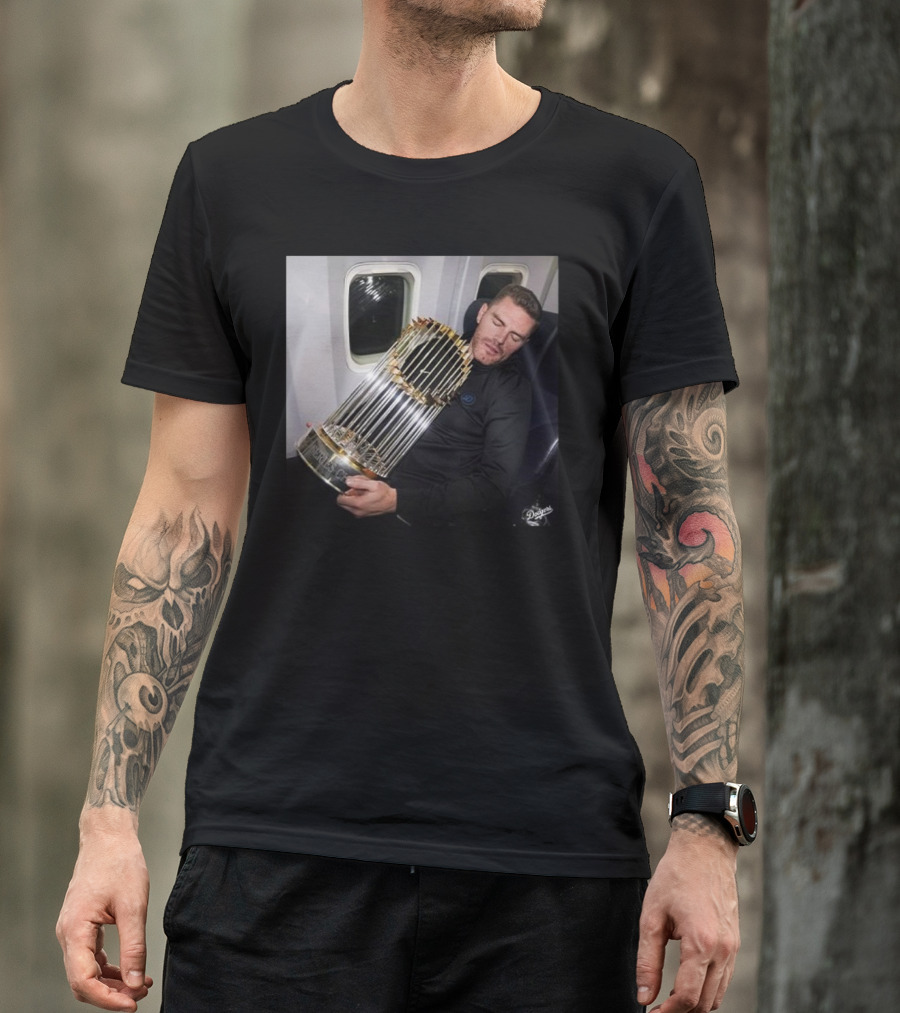 Freddie Freeman Sleep With World Series Title T-Shirt