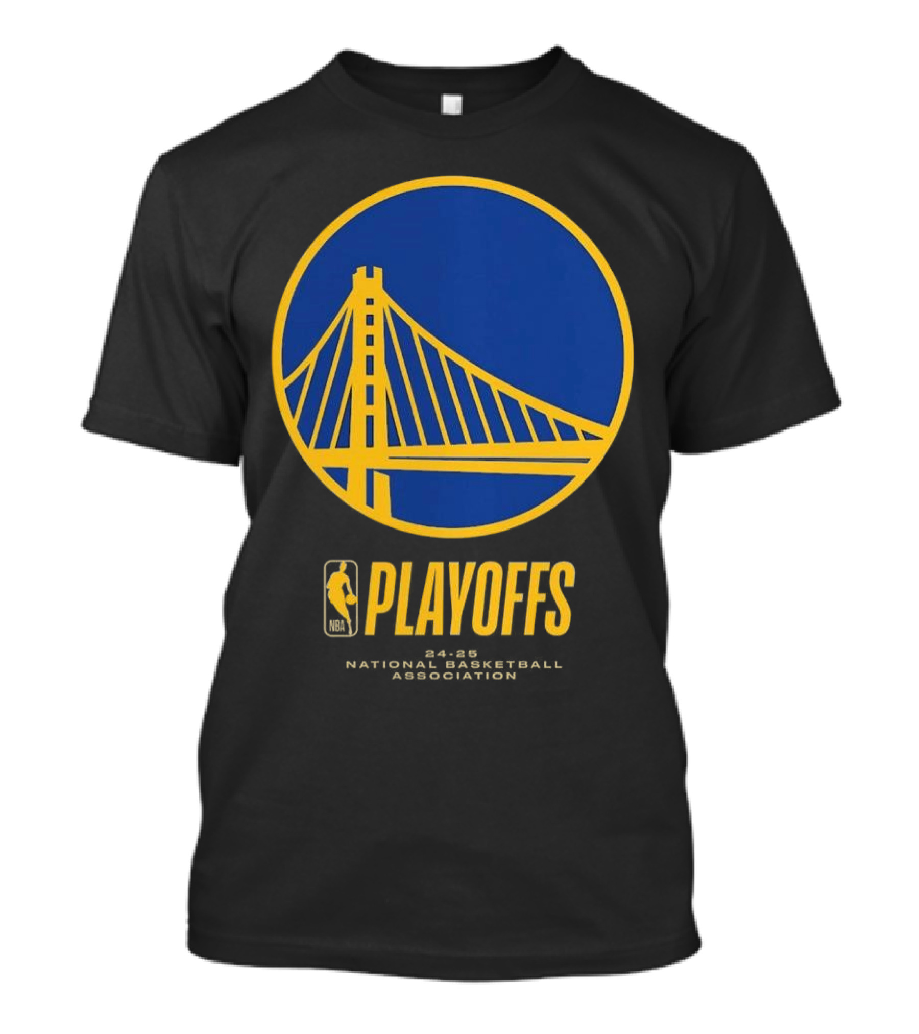 Golden State Warriors 2025 NBA Playoffs Alley Oop T-Shirt