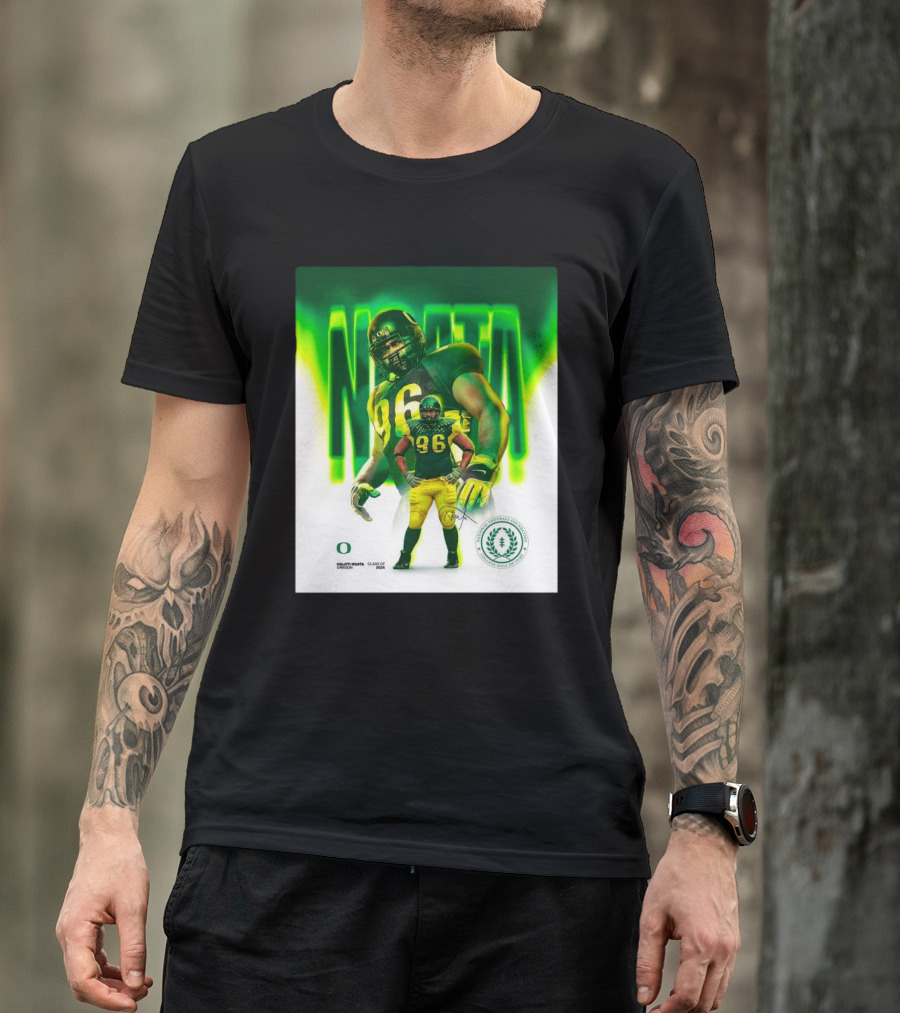 Haloti Ngata Oregon Ducks Football Inducted Into The College Football Hall Of Fame Of The Class Of 2025 T-Shirt