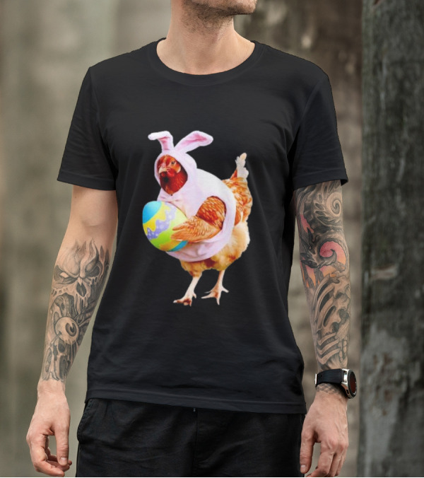 Happy Easter Chicken Bunnies T-Shirt