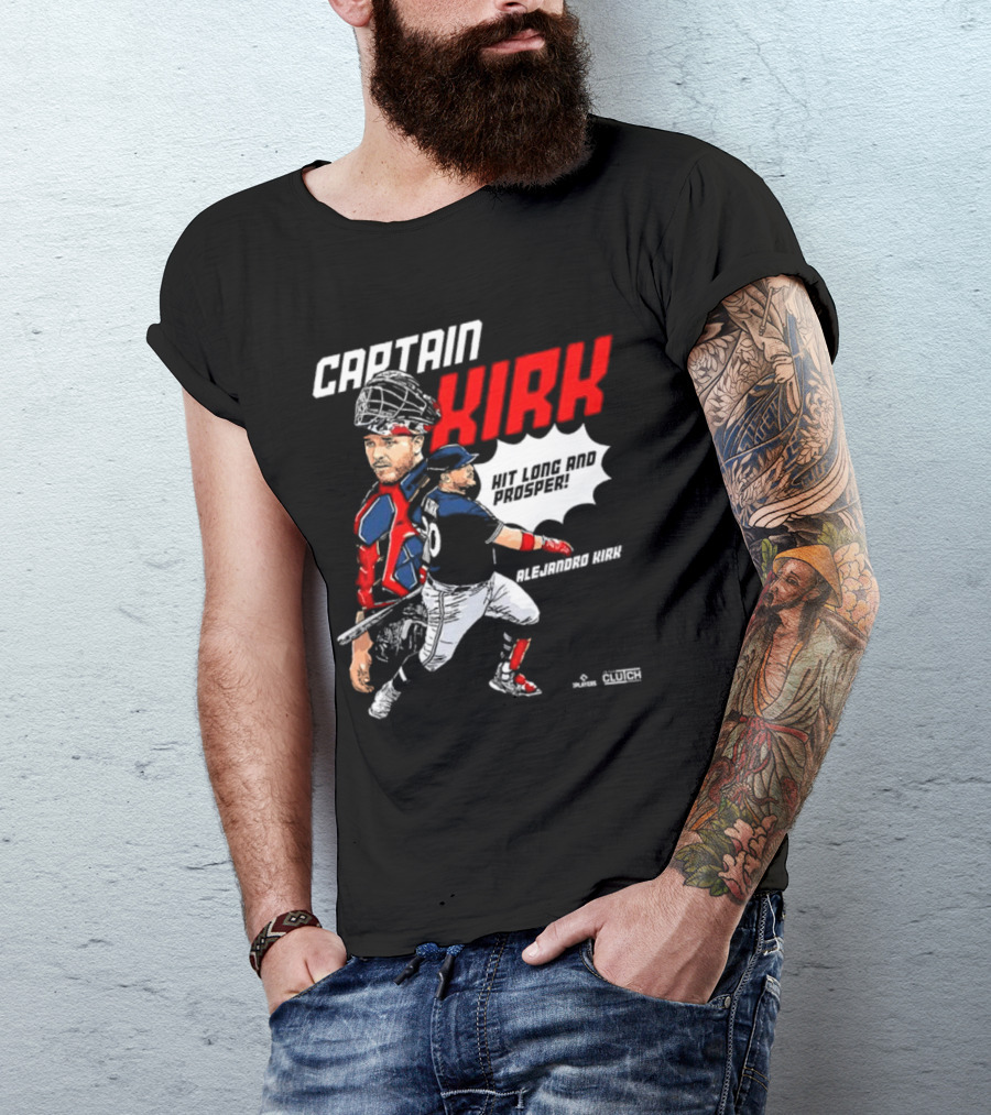 Alejandro Kirk Captain Kirk Hit Long And Prosper T-Shirt
