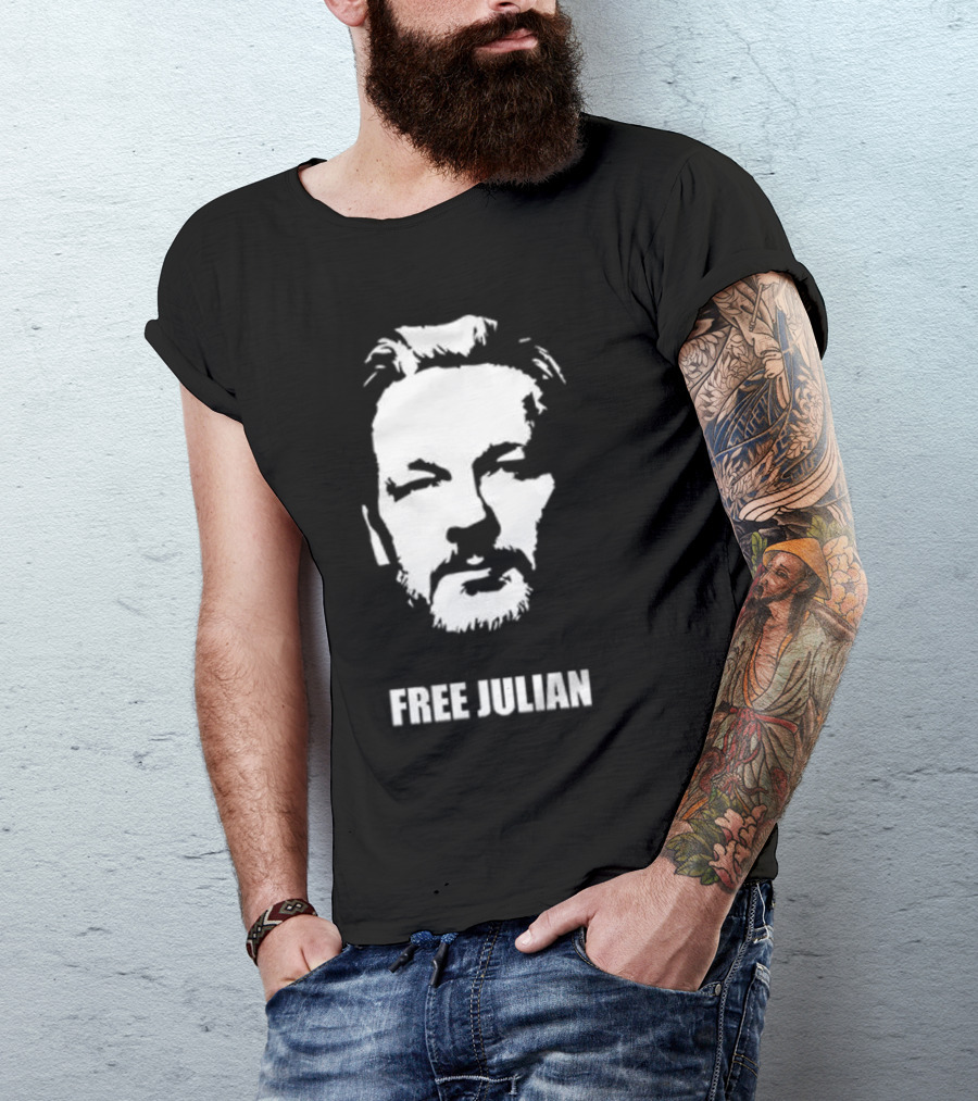 Free Julian Assange T-Shirt