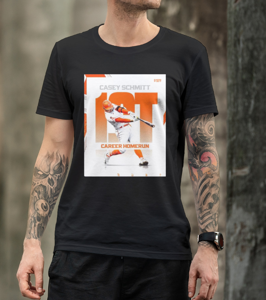 CASEY SCHMITT 1ST CAREER HOMERUN T-Shirt