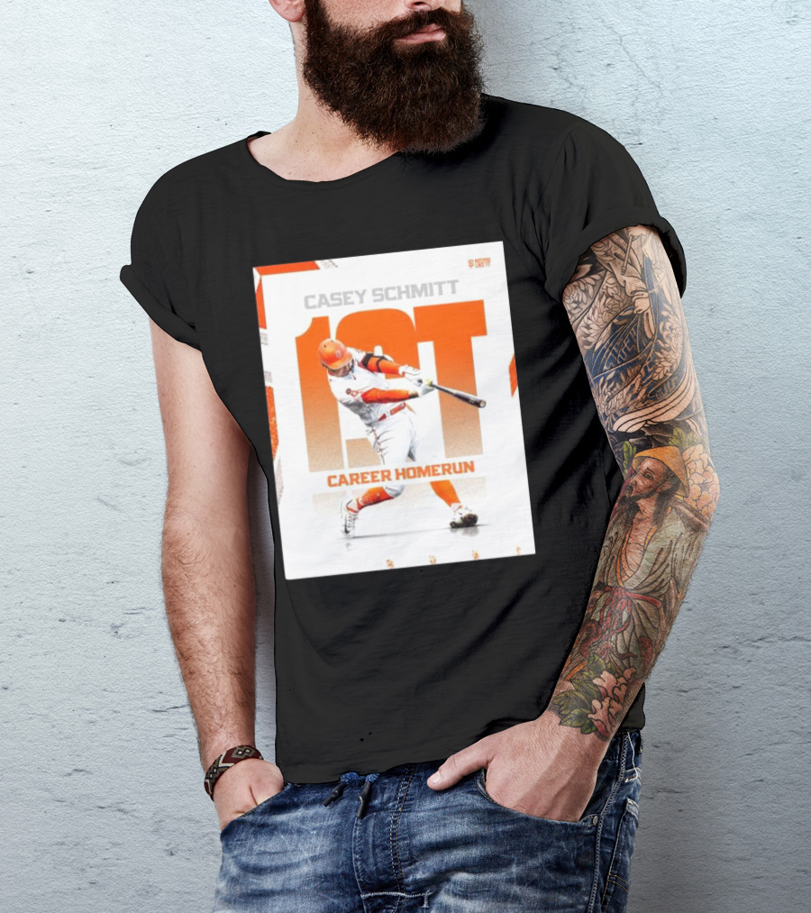 CASEY SCHMITT 1ST CAREER HOMERUN T-Shirt