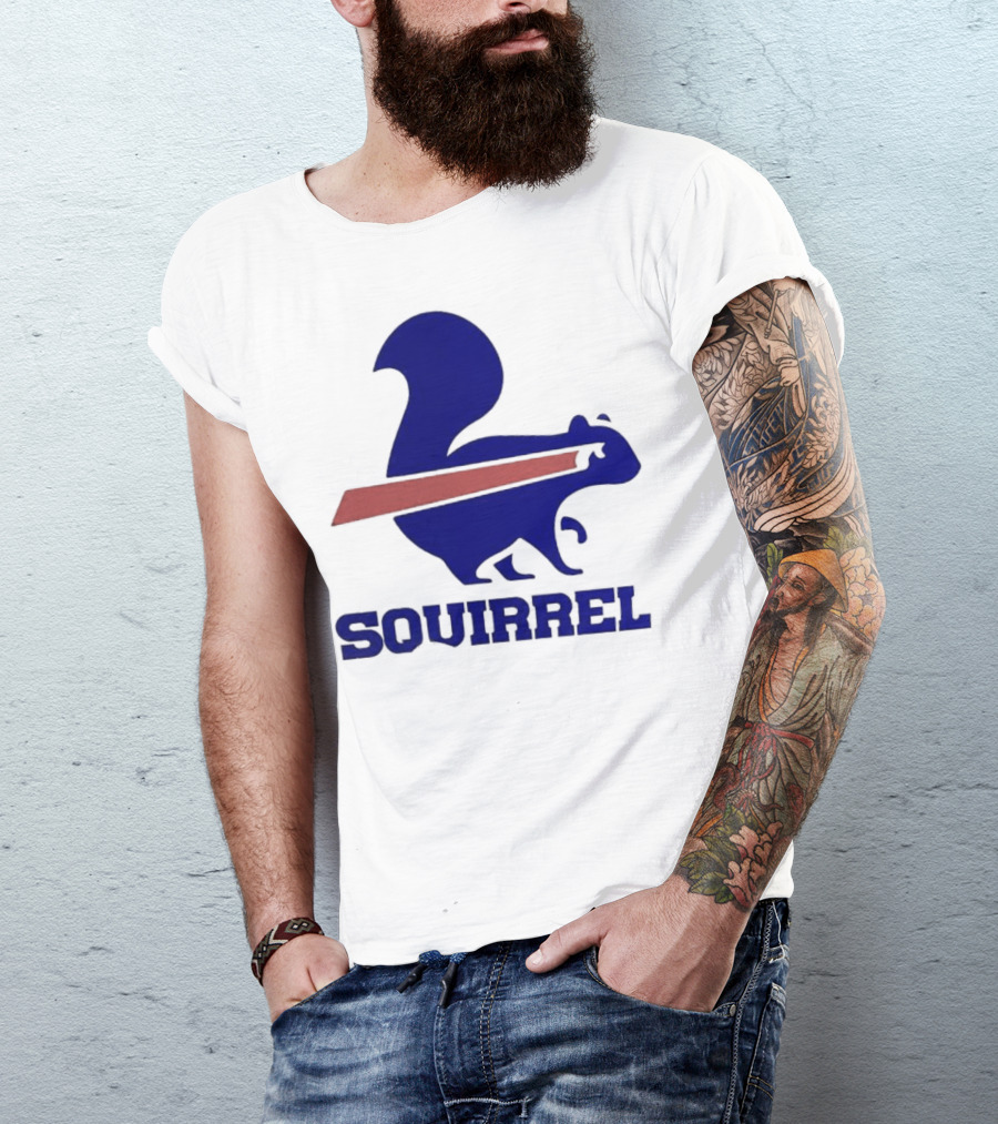 Buffalo Bills Squirrel Winters Squirrel T-Shirt
