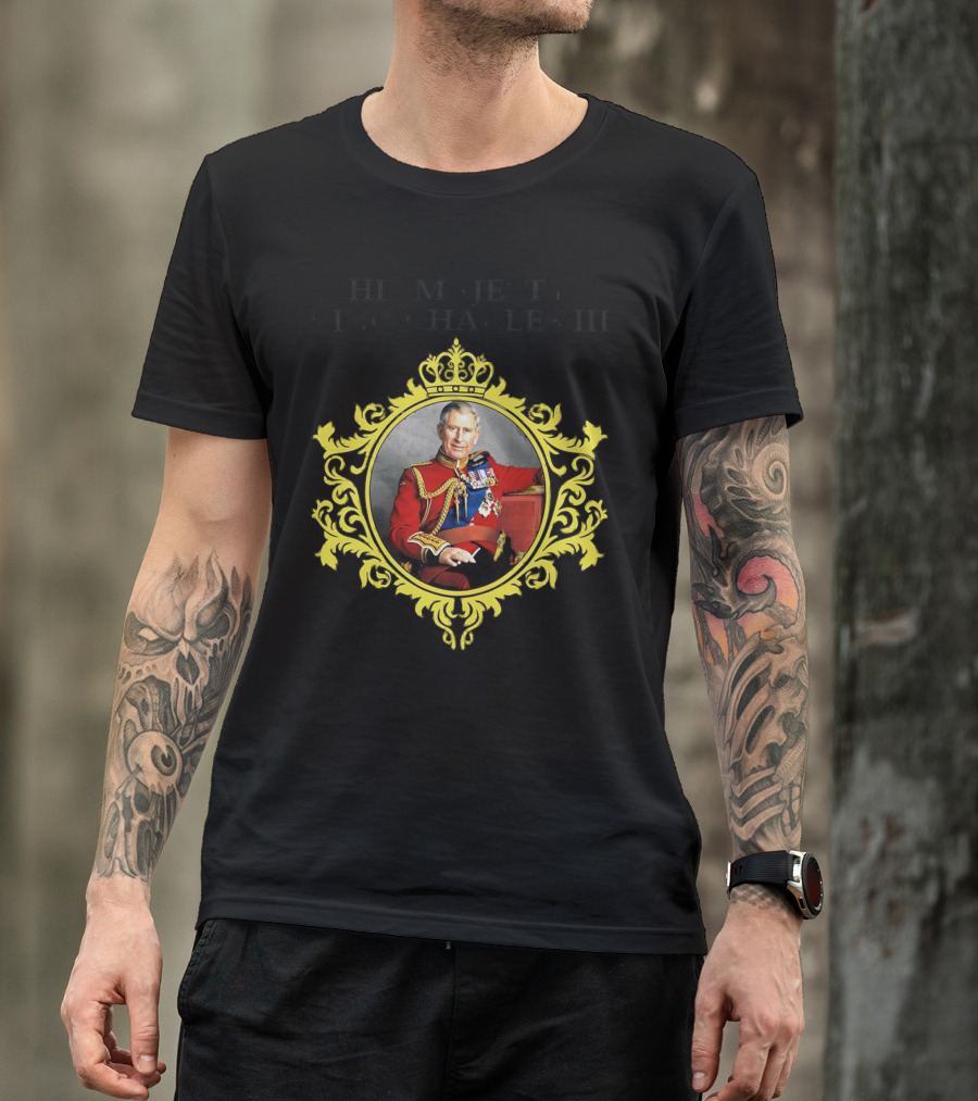 His Majesty King Charles III Long Live The King Royal T-Shirt