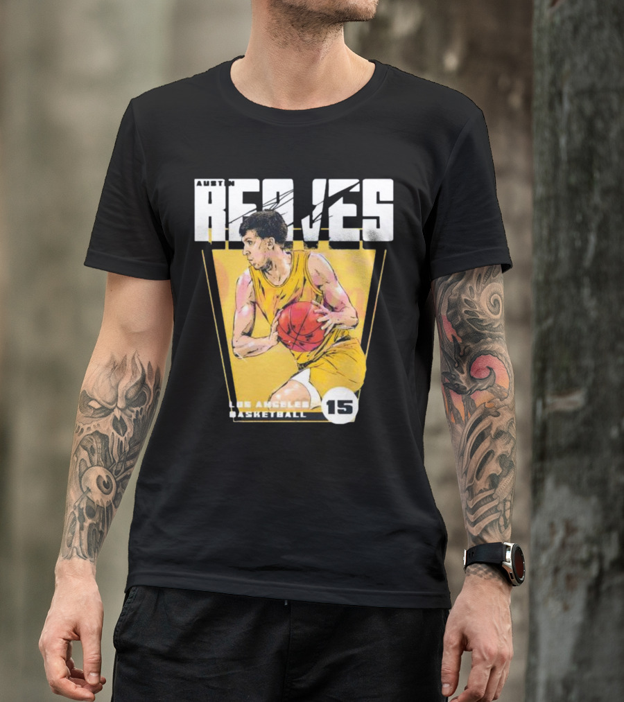Austin Reaves Los Angeles Basketball 15 T-Shirt