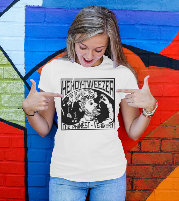 Heady-Tweezer Phinest Vermont Musical Clouds And Creative T-Shirt