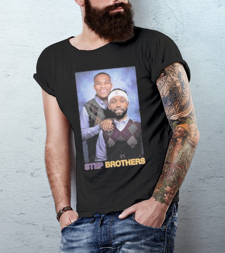 Lakers Westbrook Beverly Step Brothers T-Shirt