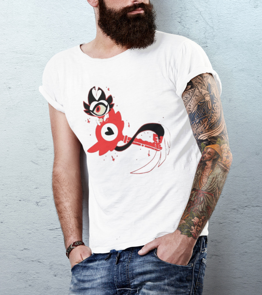 Hazbin Hotel Staff Eye And Key T-Shirt