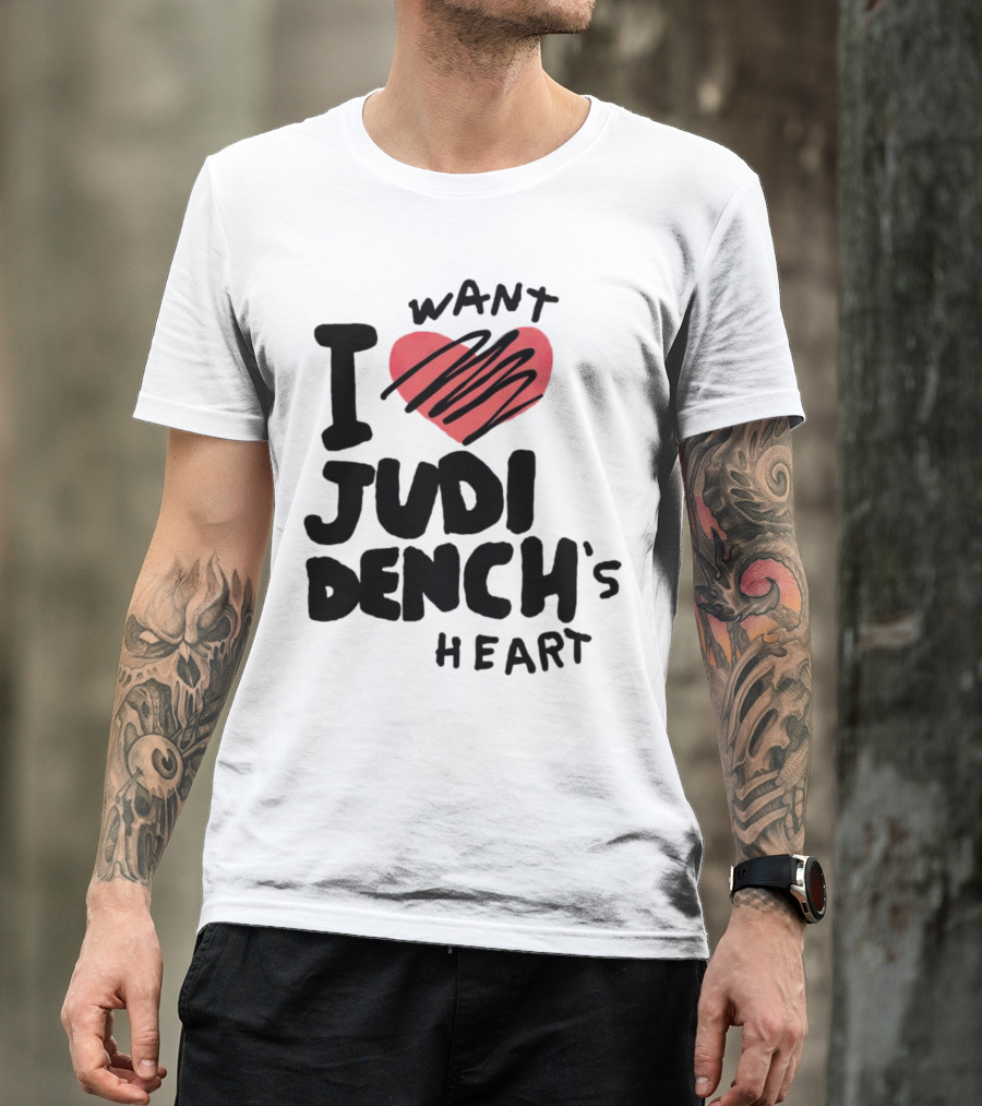 I Love Judi Dench's Heart T-Shirt