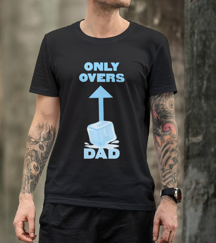 Only Overs Dad Ice Cube Arrow Up T-Shirt