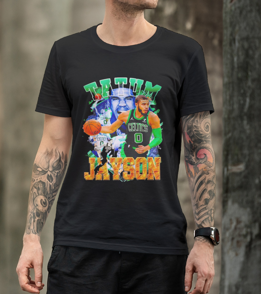 Tatum Celtics Jayson Basketball Star T-Shirt