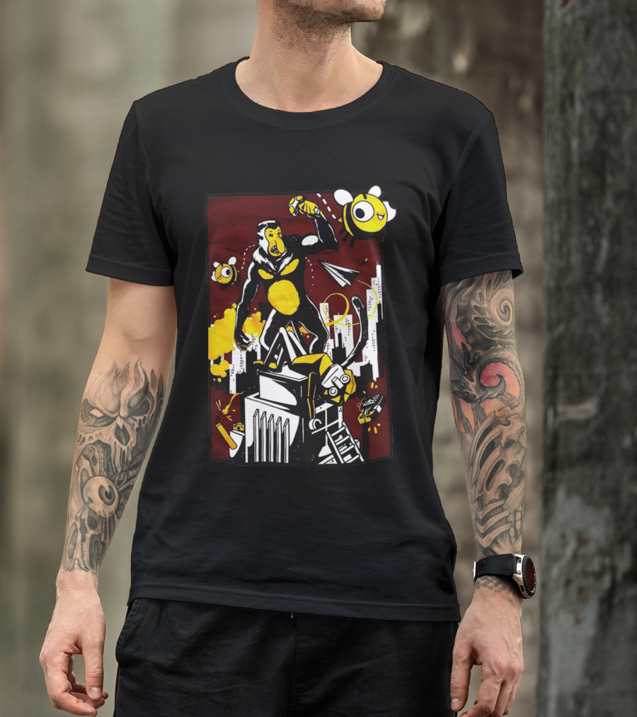 Proboscis Monke Duncan Osie King Kong Bee City Adventure T-Shirt