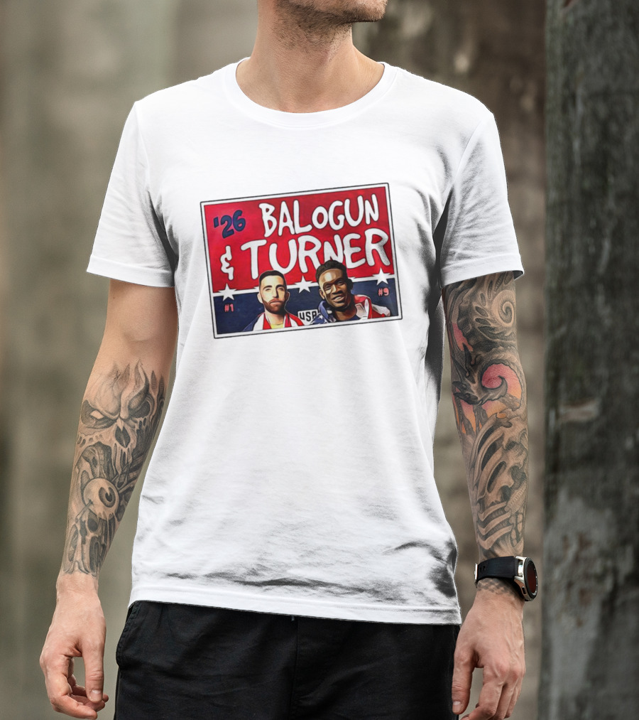 '26 Balogun Turner USA #1 #9 T-Shirt