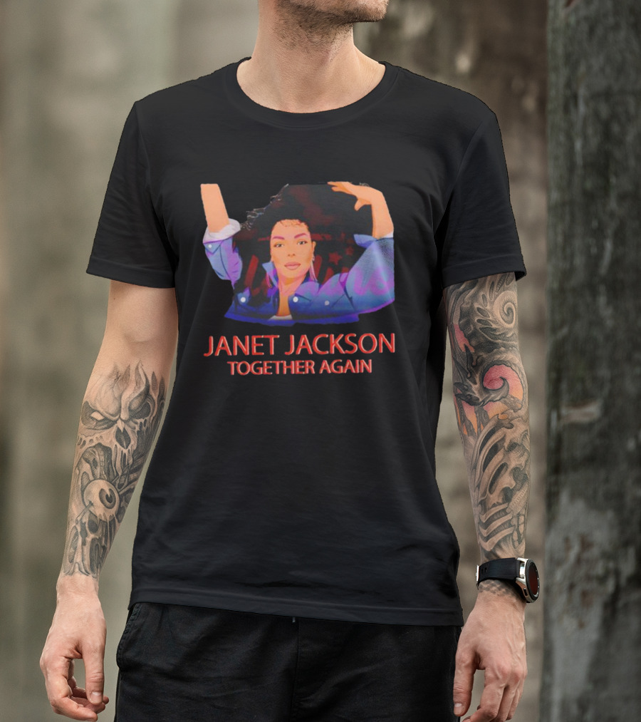 Janet Jackson Together Again Iconic Style Recognition T-Shirt