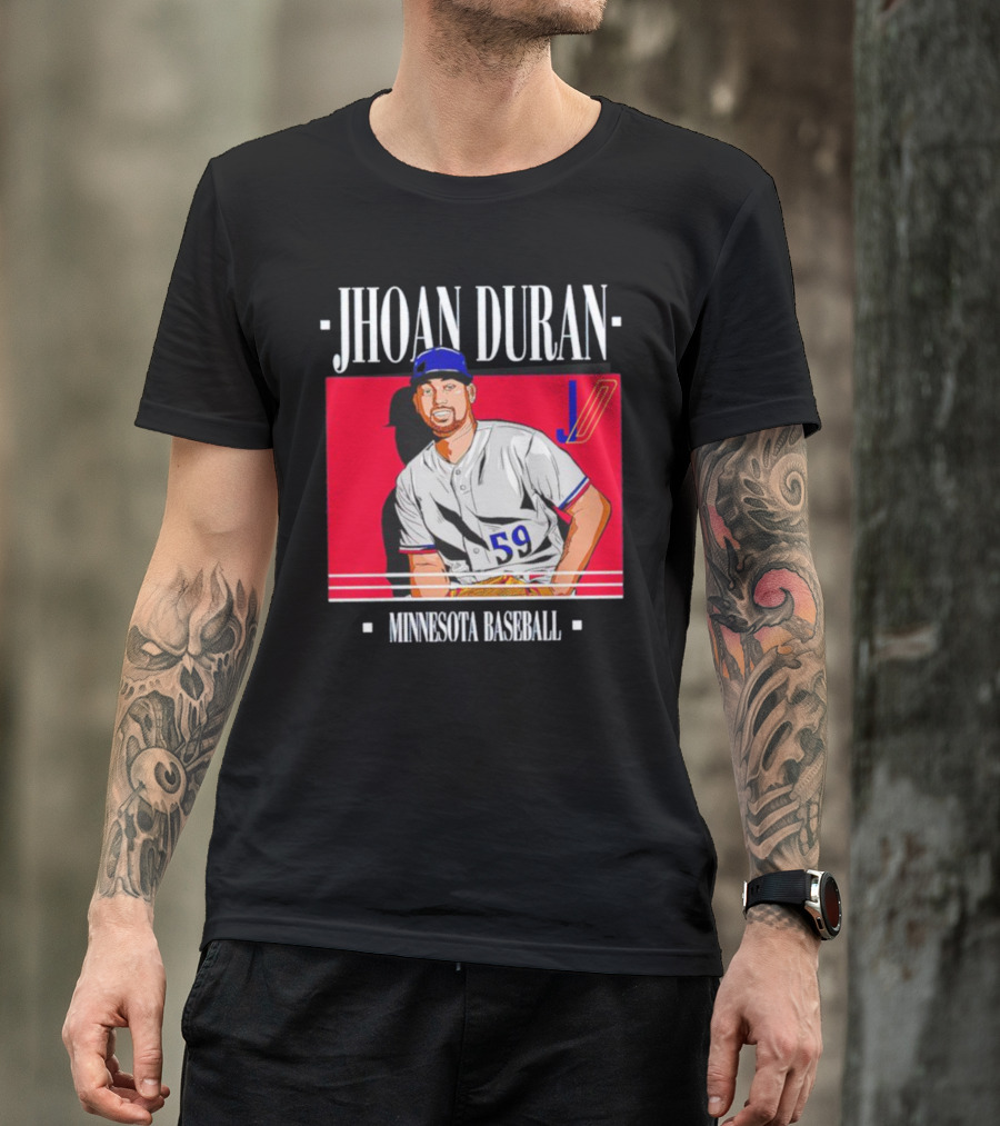 Jhoan Duran 59 Minnesota Baseball T-Shirt
