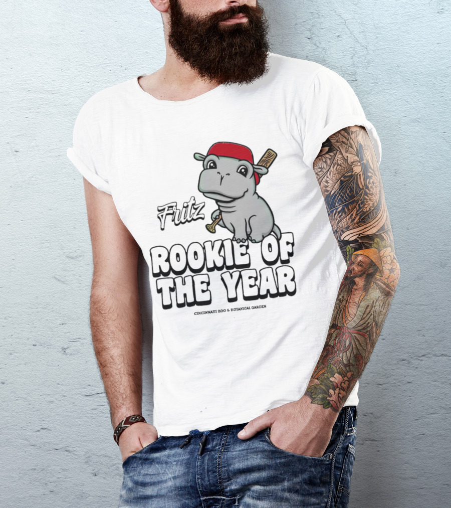 Fritz Rookie Of The Year Cincinnati Zoo Botanical Garden T-Shirt