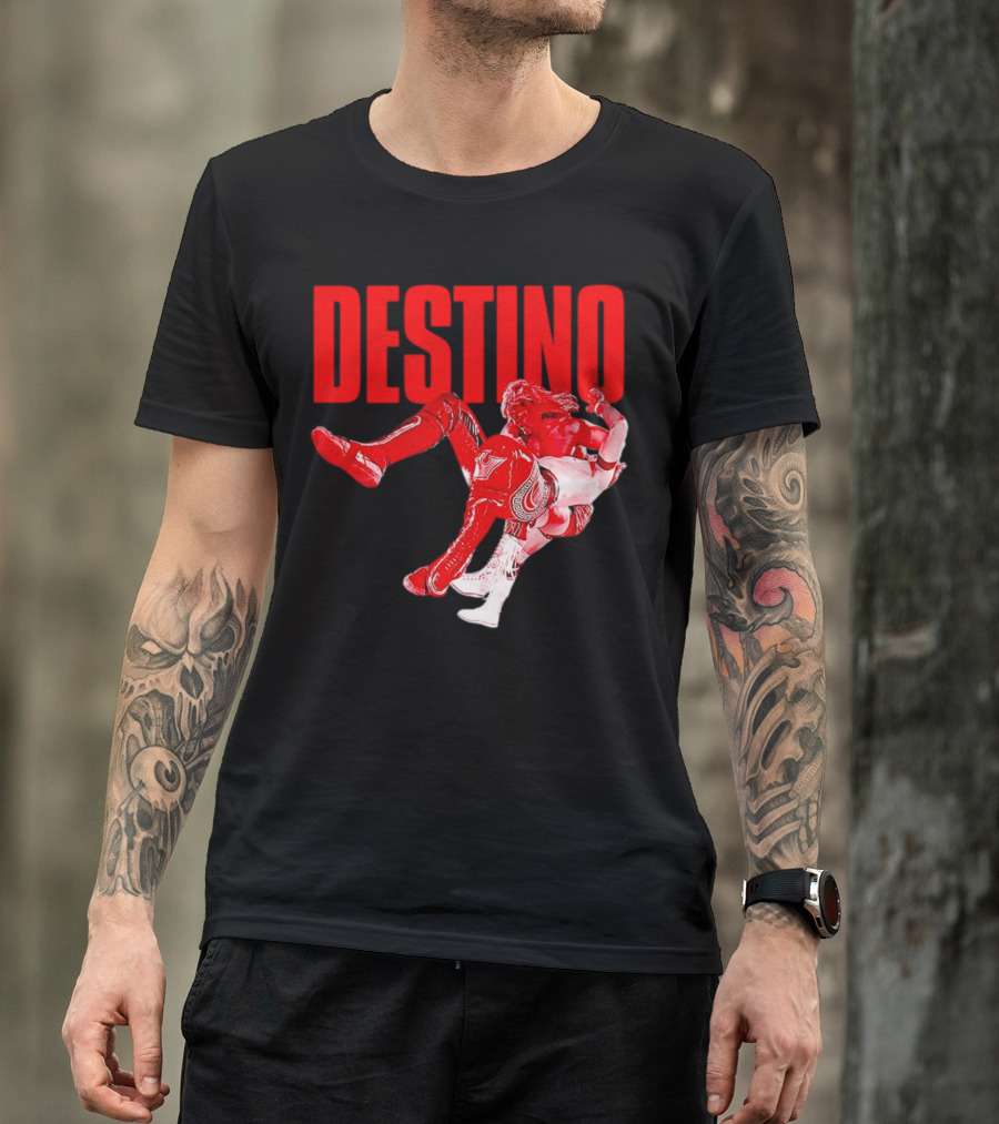 DESTINO Tetsuya Naito Wrestling Finishing Move T-Shirt