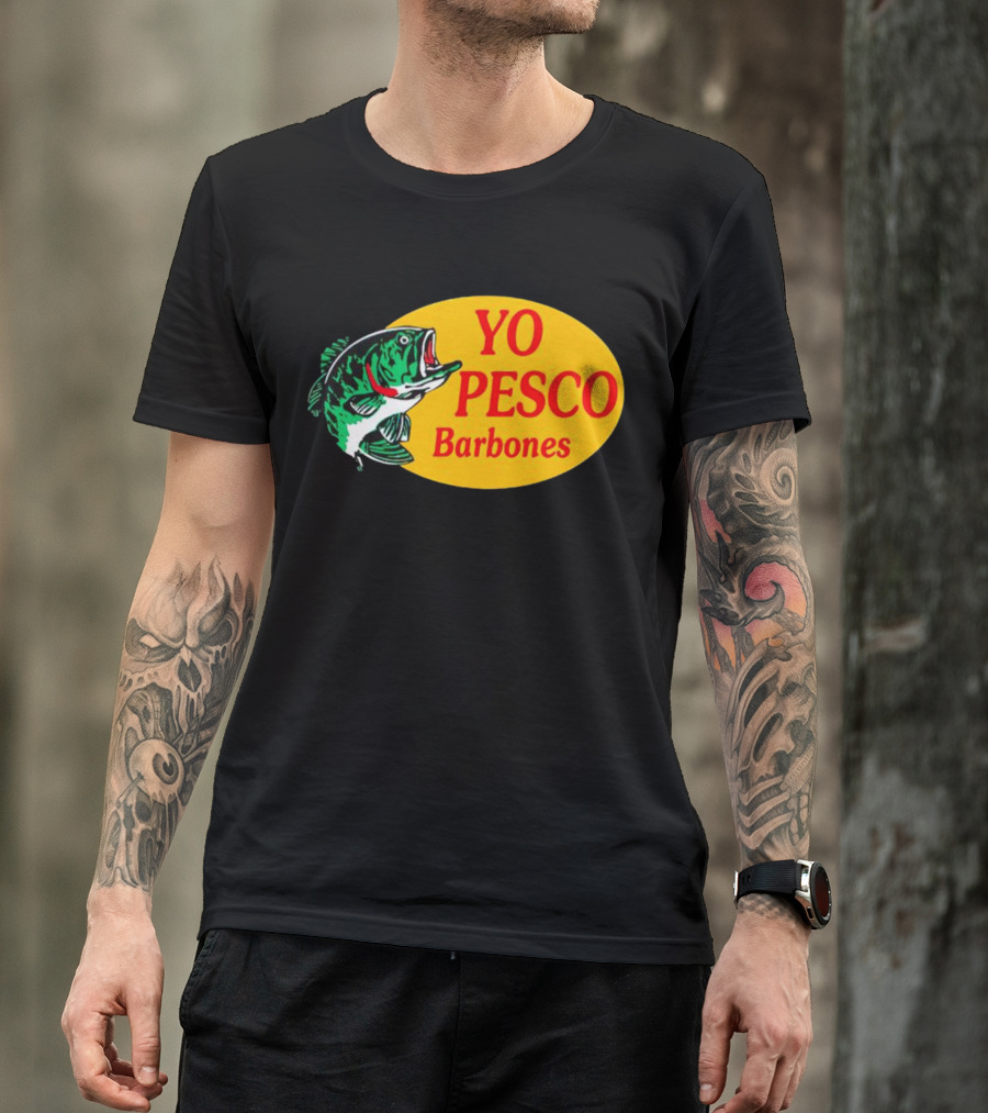 YO PESCO Barbones Big Fish T-Shirt
