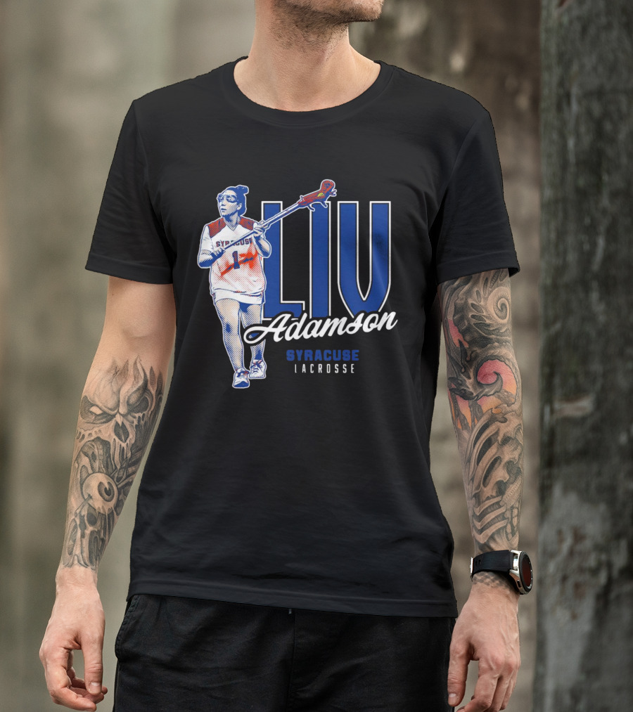 LIV Adamson 1 Syracuse Lacrosse T-Shirt