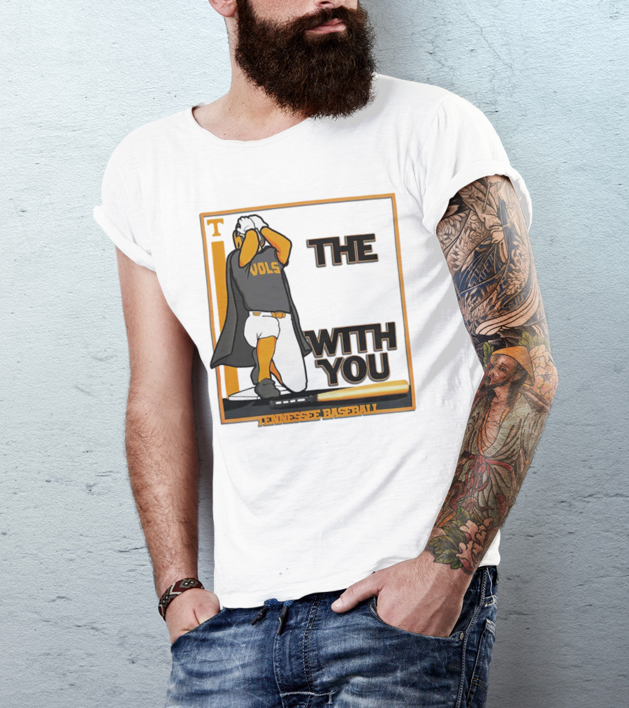 Tennessee Volunteers Baseball May The Vols Be With You T-Shirt