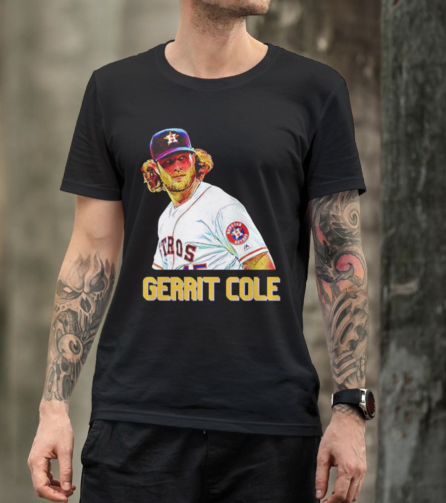 Gerrit Cole Astros Houston Baseball Player T-Shirt
