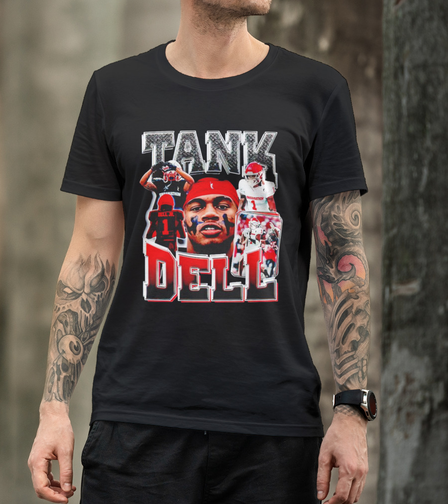Tank Dell Breakaway Football Legend Vintage Action T-Shirt
