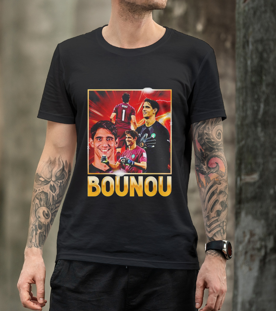 Bounou Bono Morocco Football Soccer T-Shirt
