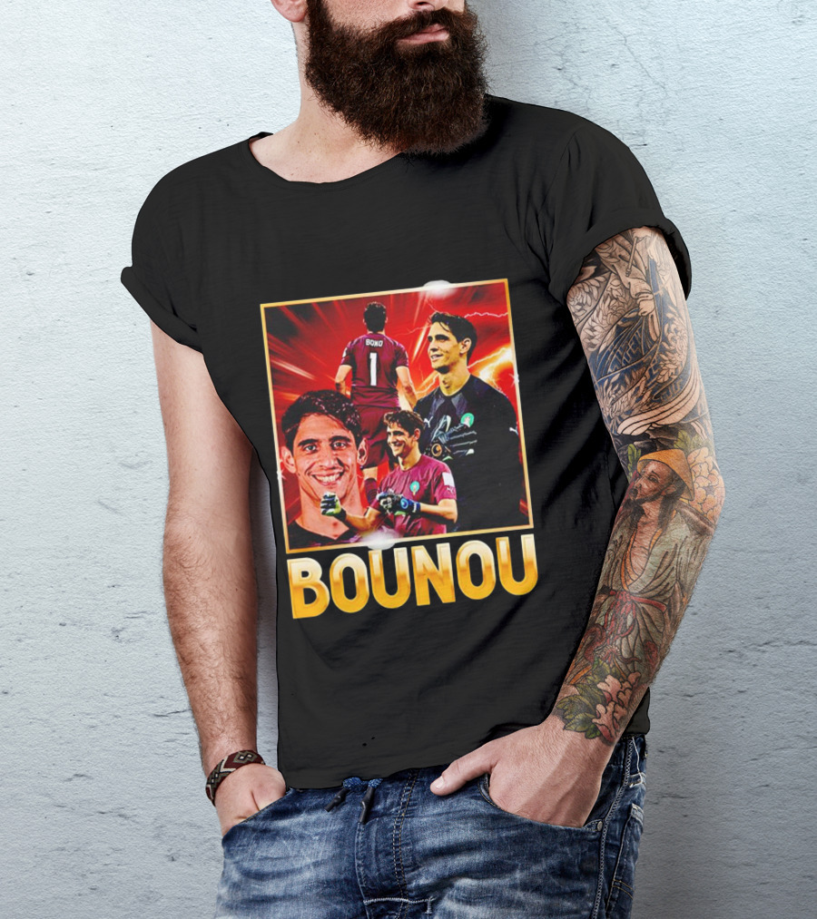 Bounou Bono Morocco Football Soccer T-Shirt