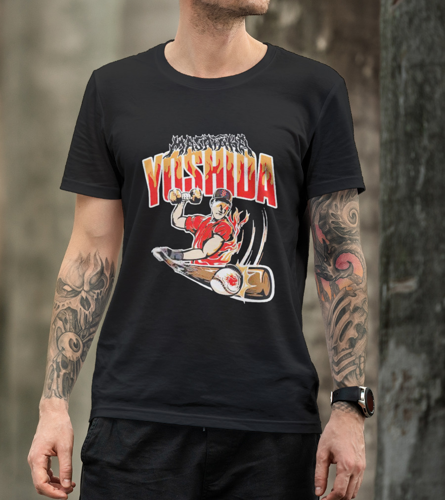 Masataka Yoshida Baseball Fireball Swinging Athlete T-Shirt