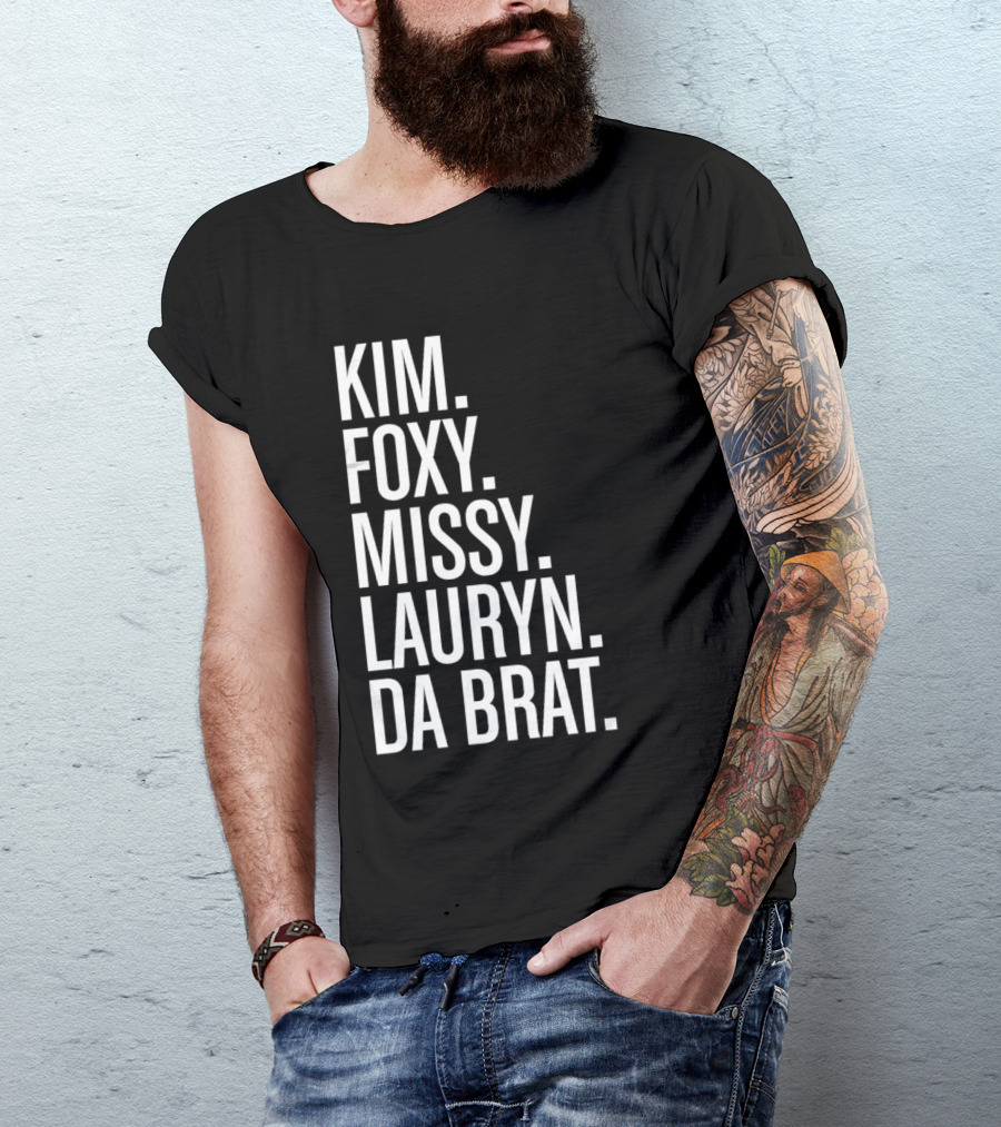 Kim Foxy Missy Lauryn Da Brat Legends Combo T-Shirt