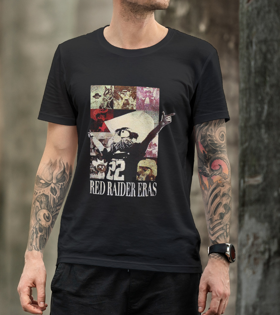 Red Raider Eras Texas Tech Block Chain T-Shirt