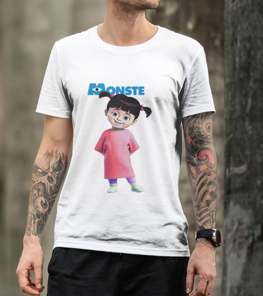 Boo Monsters Monste Pixar Animation Character T-Shirt