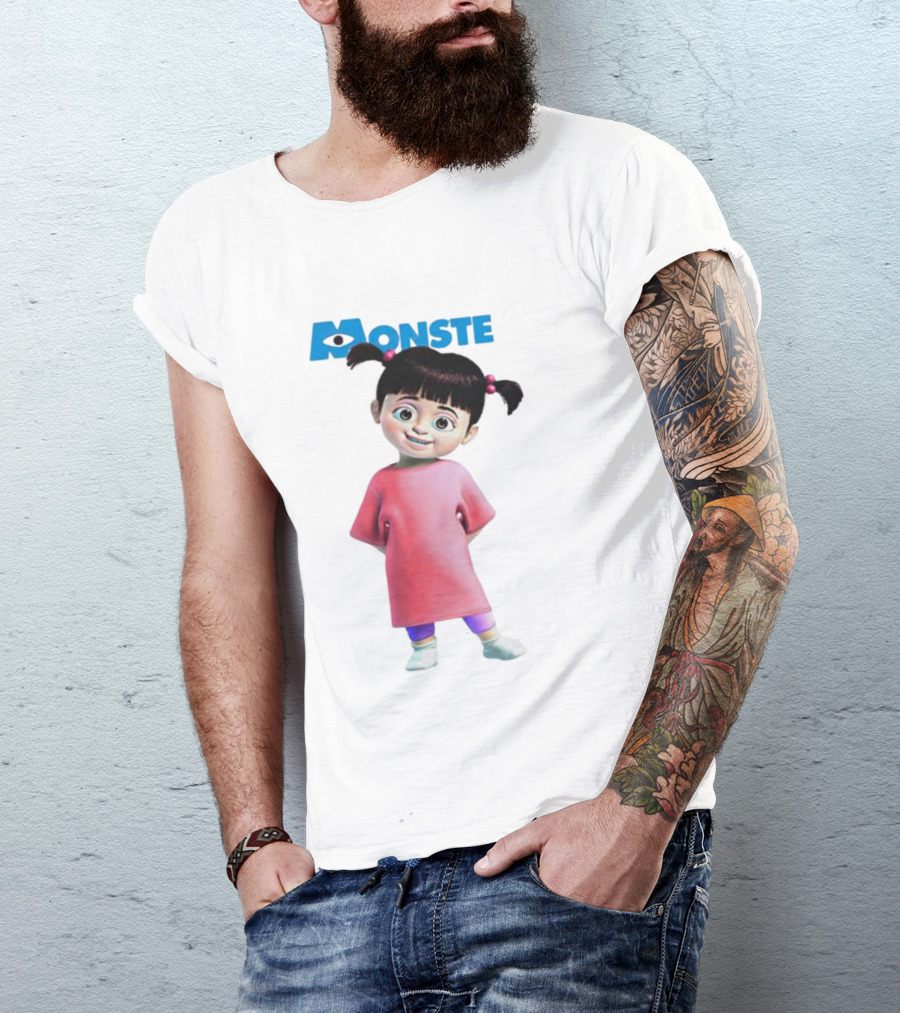 Boo Monsters Monste Pixar Animation Character T-Shirt