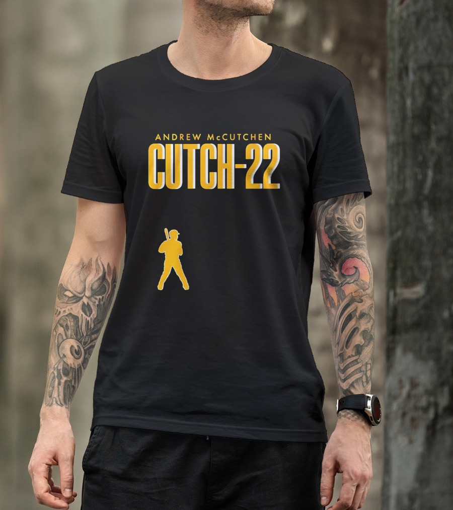 ANDREW MCCUTCHEN CUTCH-22 PITTSBURGH PIRATES T-Shirt