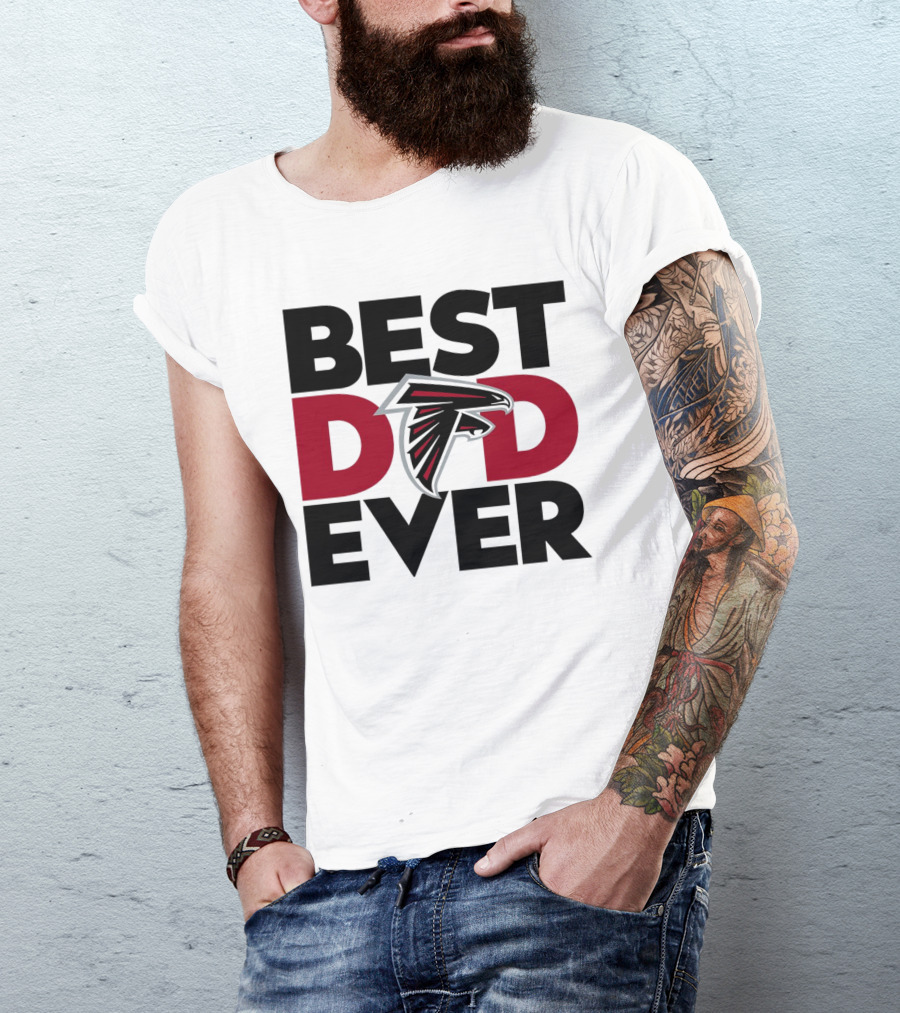 Best Dad Ever Atlanta Falcons T-Shirt