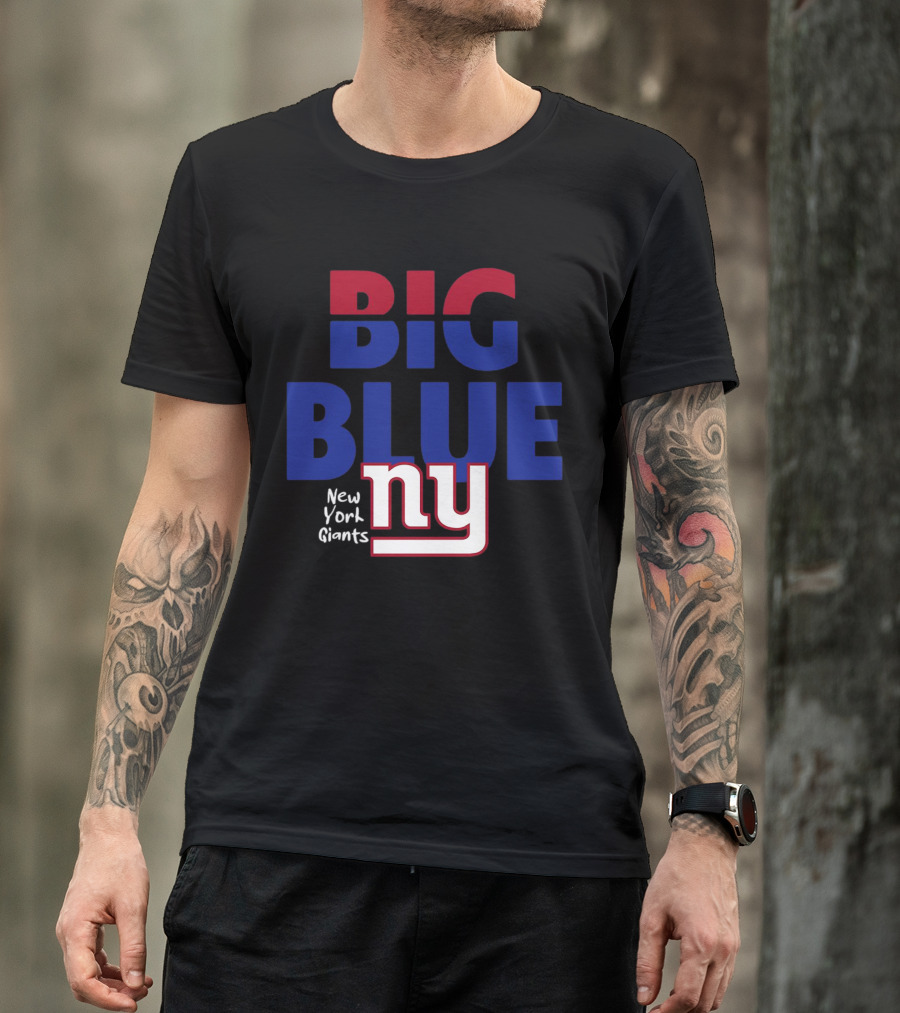 Big Blue New York Giants NY T-Shirt