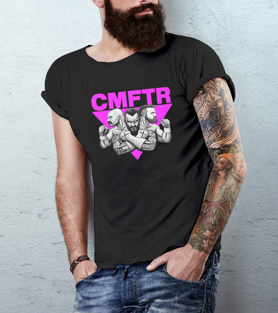 CMFTR Wrestling Trio Hal Haney T-Shirt