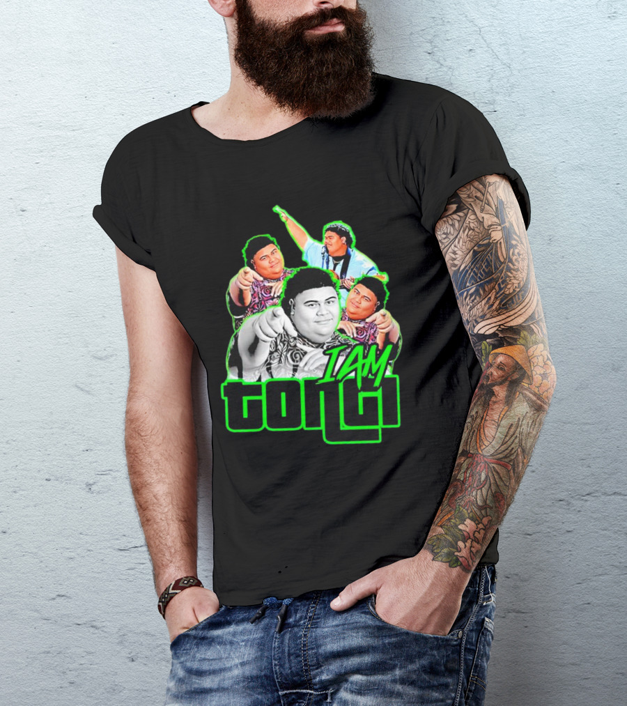 I Am Tongi Colorful Composition With Engaging Poses T-Shirt