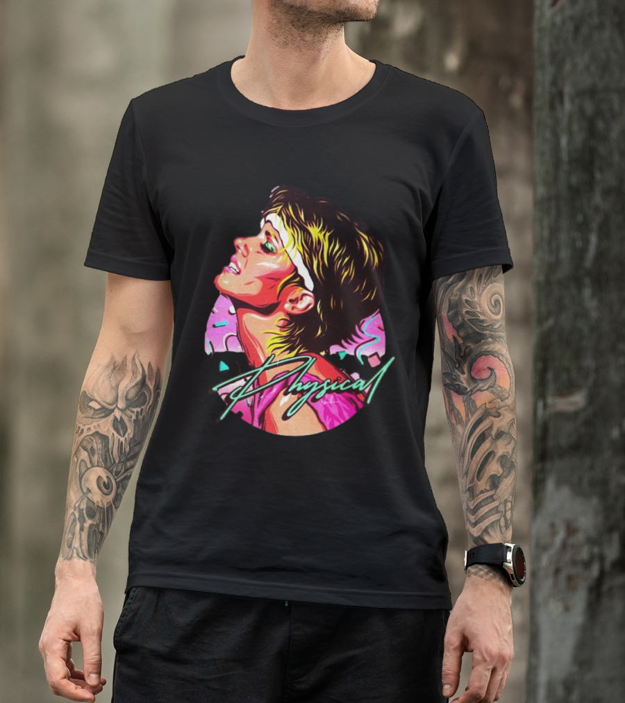 James Hillier Nordacious Physical Retro 80s Fitness Aesthetic T-Shirt