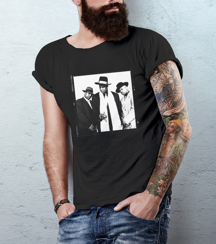 Jay-Z Reasonable Doubt Black And White Album Cover Photo T-Shirt