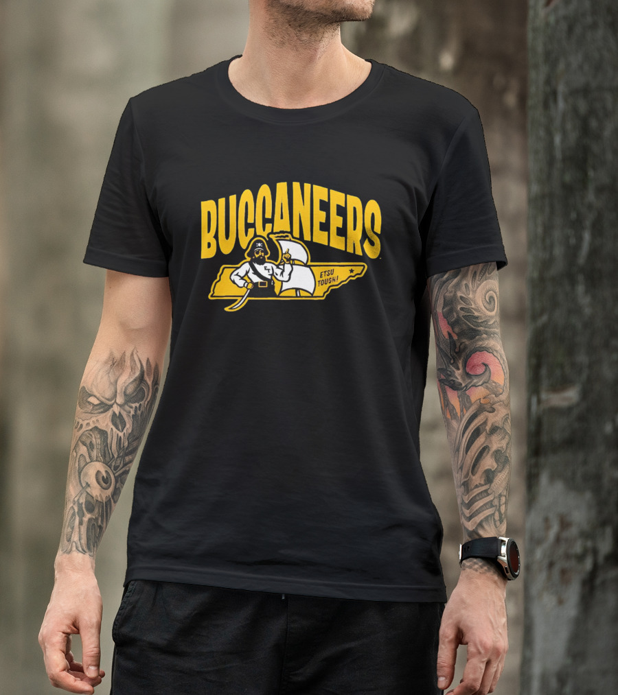 Buccaneers ETSU Tough Pirate T-Shirt