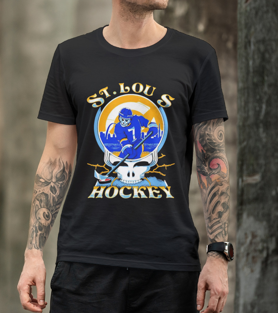 St. Louis Hockey Blues Buzz Grateful 2.0 T-Shirt
