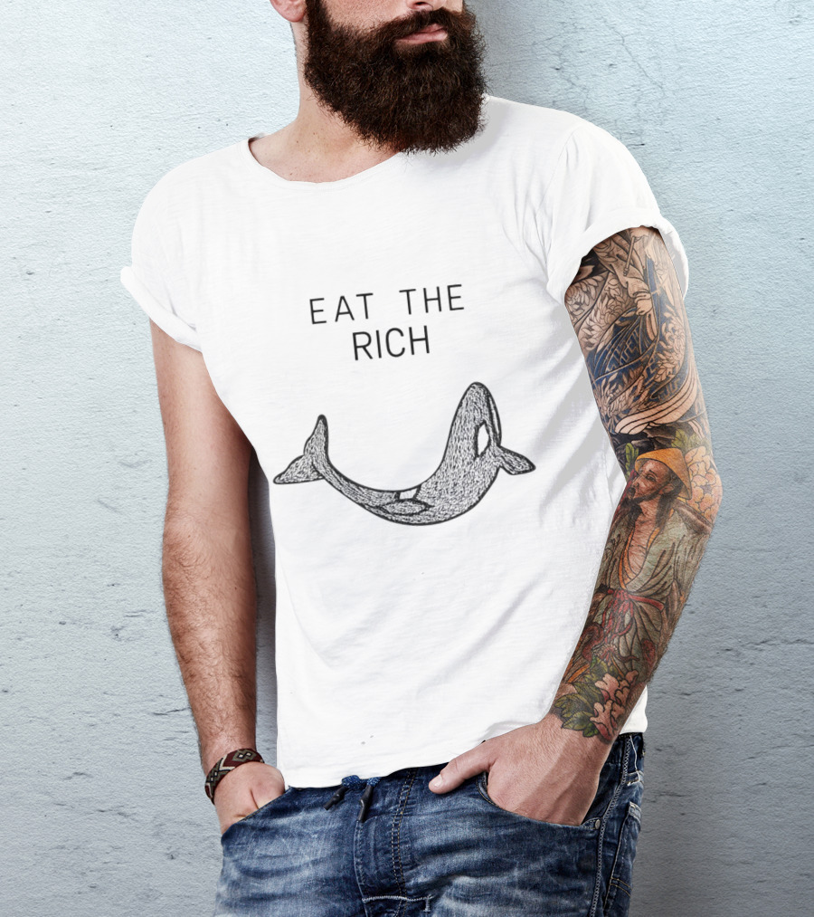 Eat The Rich Killer Whale T-Shirt