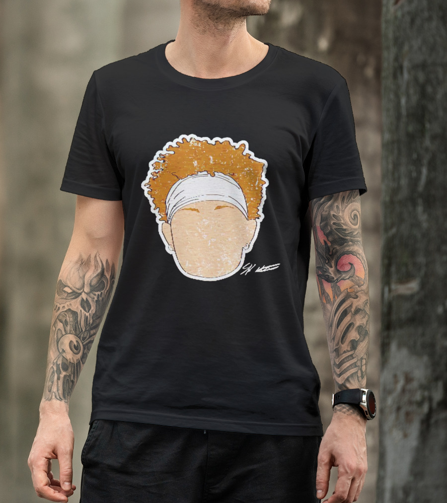 Spencer Rattler South Carolina Gamecocks Comic Style Headband T-Shirt
