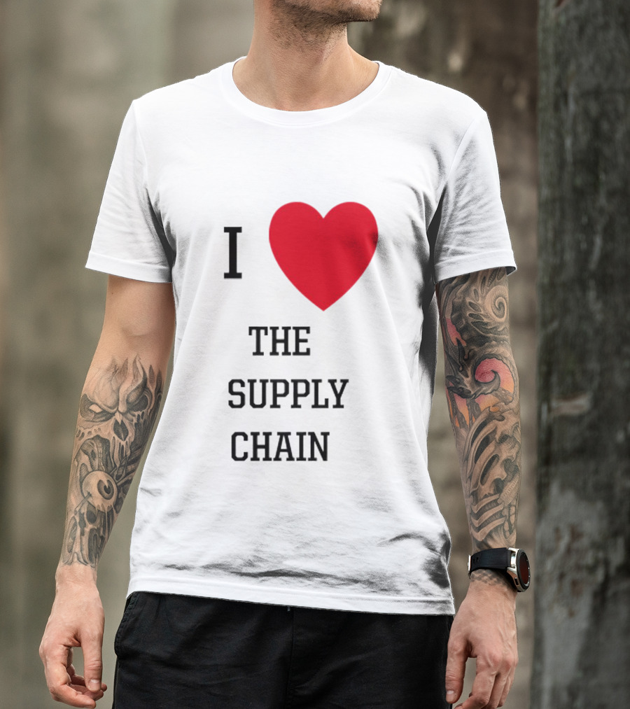 I Heart The Supply Chain T-Shirt