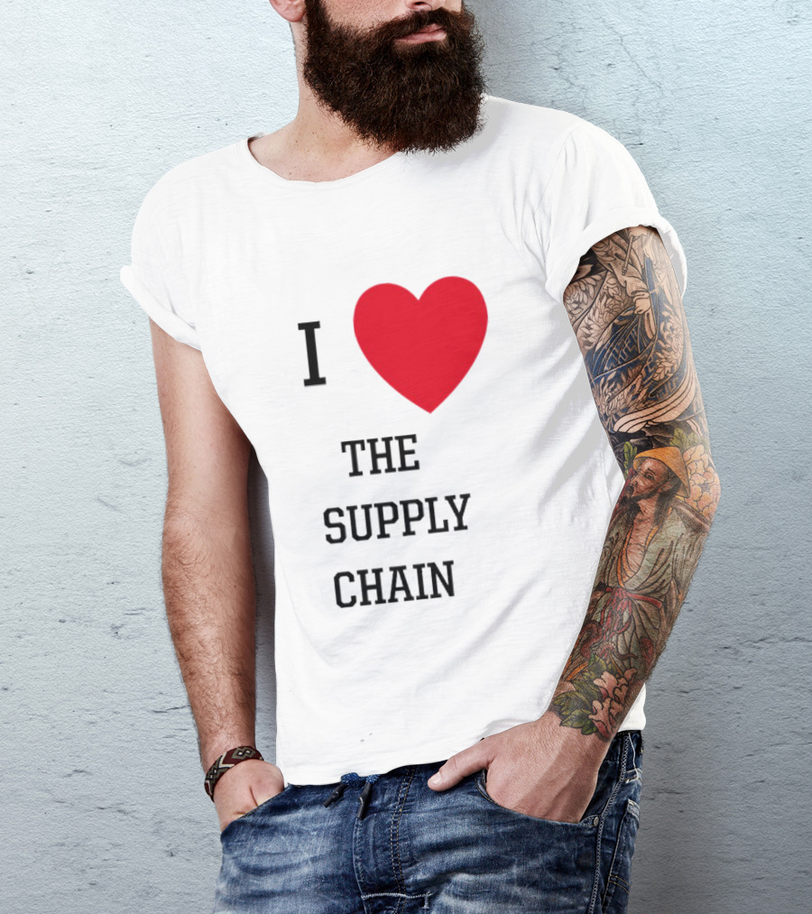 I Heart The Supply Chain T-Shirt
