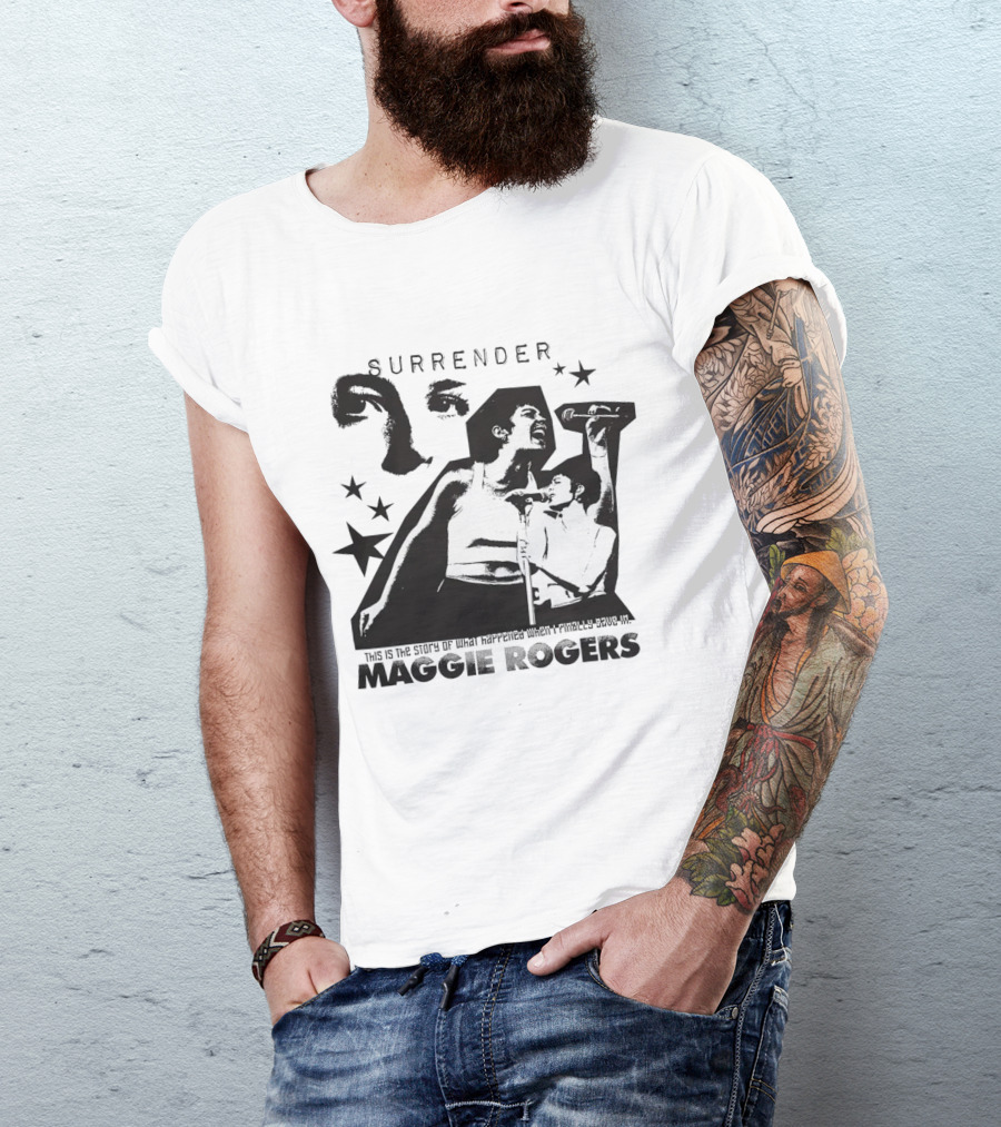 Surrender Stage Photo Maggie Rogers T-Shirt